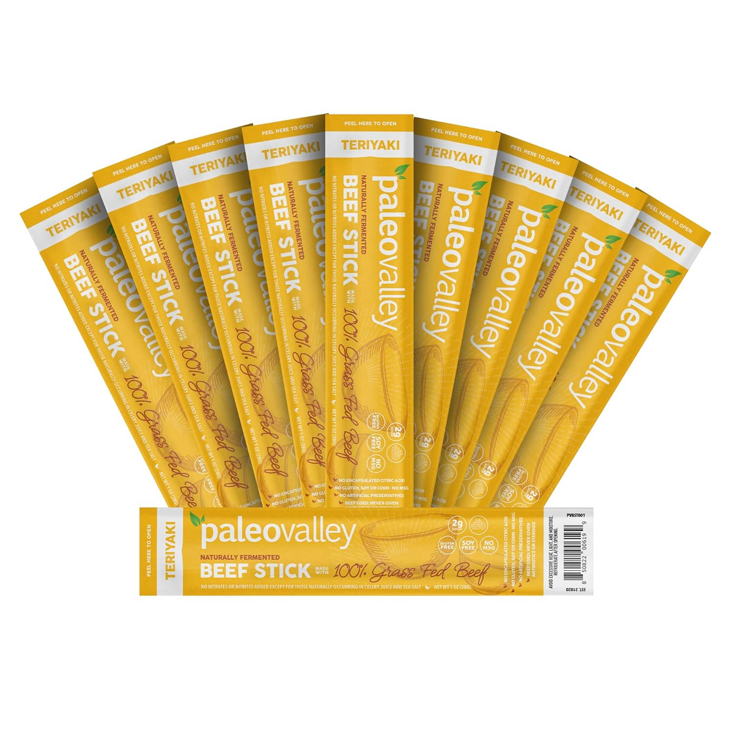 100% Grass Fed Beef Sticks