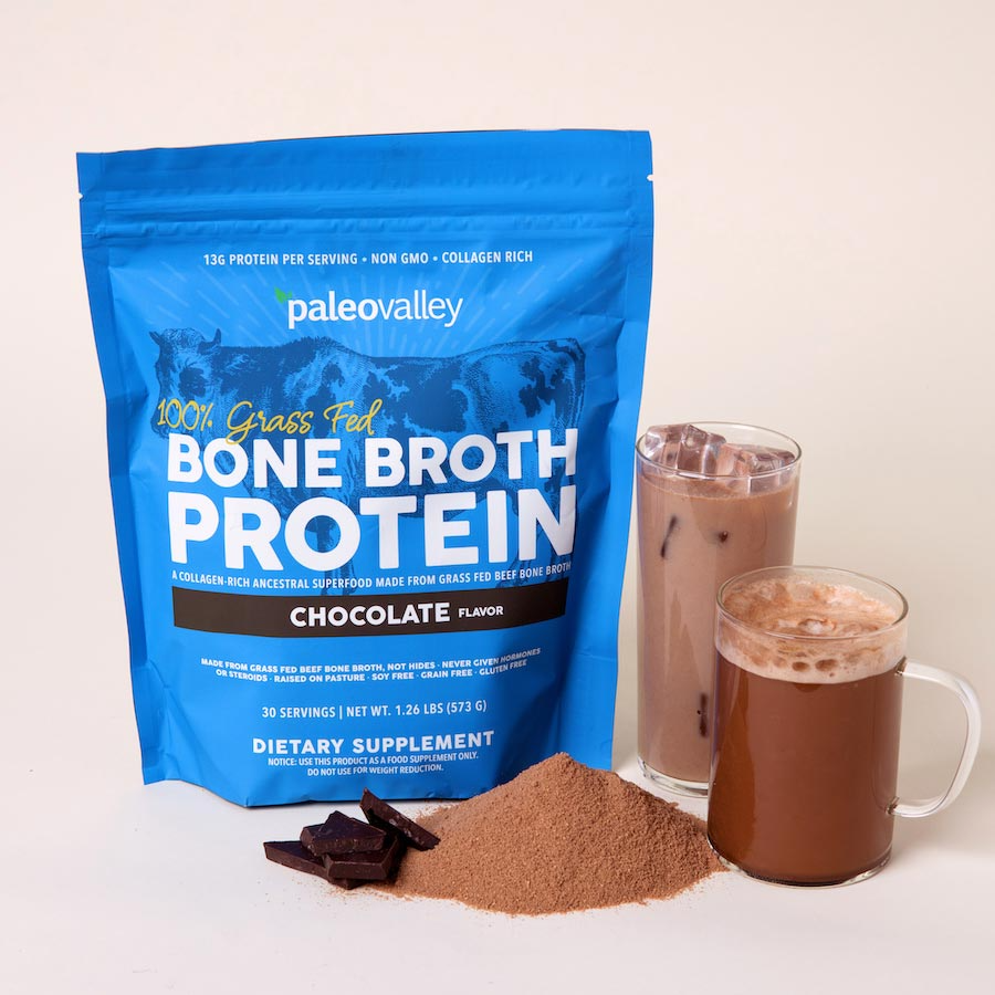 100% GRASS FED BONE BROTH PROTEIN