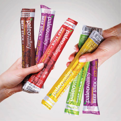 100% Grass Fed Beef Sticks
