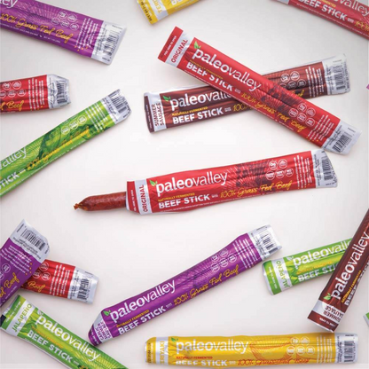 100% Grass Fed Beef Sticks